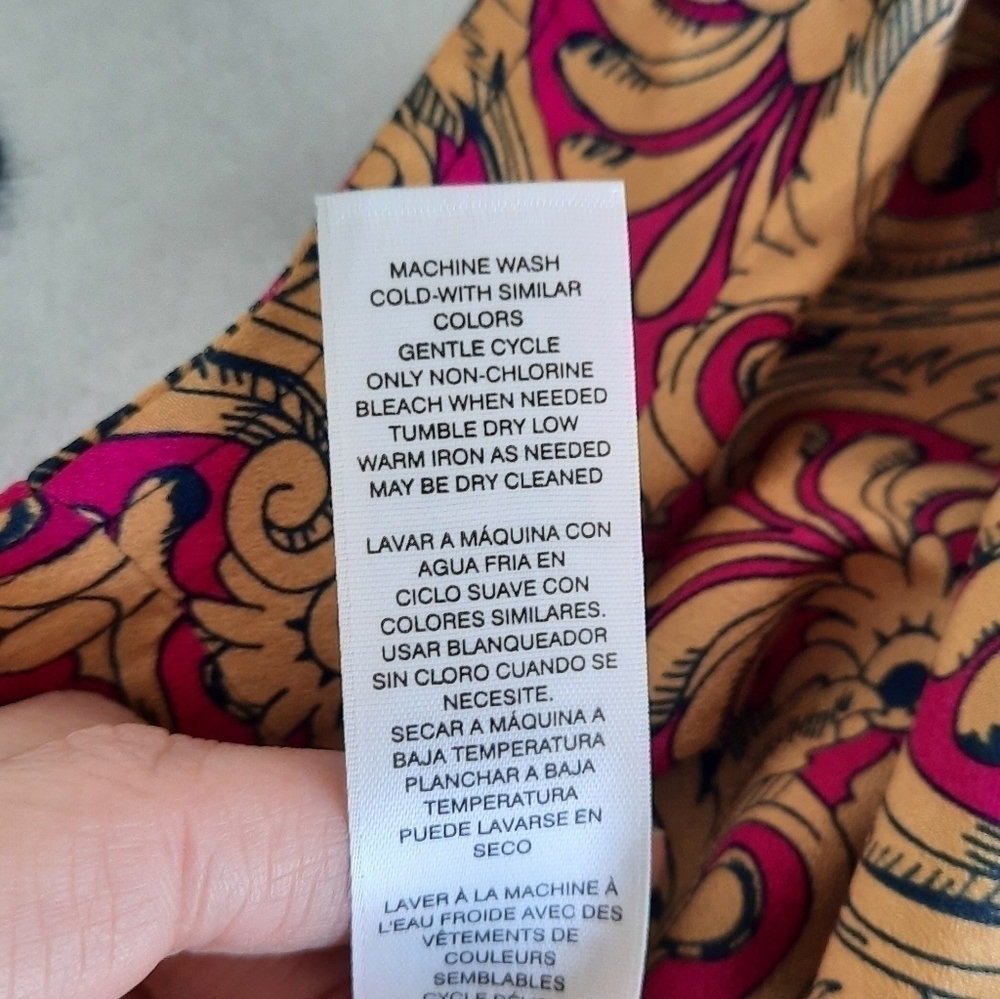 Chico's Boho Reversible Kimono 1 - Picture 8 of 9